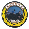 48 Series Mascot Mylar Medal Insert (Cowboys)